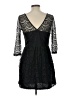Unbranded 100% Nylon Black Cocktail Dress Size L - photo 2