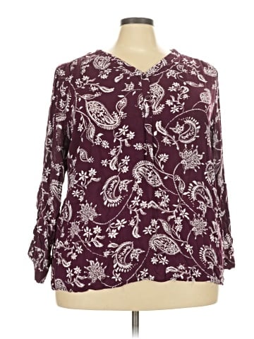 Brina & Em Long Sleeve Blouse (view 1)