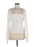 Gibson Latimer Ivory Long Sleeve Top Size M - photo 1