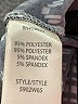 Max Studio Chevron-herringbone Black Casual Dress Size S - photo 8