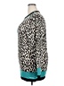 Assorted Brands Animal Print Teal Pullover Sweater Size 2X - photo 5
