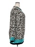 Assorted Brands Animal Print Teal Pullover Sweater Size 2X - photo 4