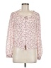 Intermix Ivory Long Sleeve Blouse Size M - photo 1