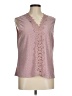 Unbranded 100% Polyester Pink Sleeveless Blouse Size M - photo 1