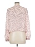 Intermix Ivory Long Sleeve Blouse Size M - photo 2
