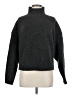 Zara Solid Gray Turtleneck Sweater Size M - photo 1
