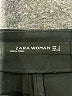 Zara Solid Black Formal Skirt Size S - photo 4