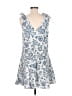 Assorted Brands Paisley Blue Casual Dress Size M - photo 2