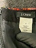 J.Crew 100% Wool Plaid Gray Wool Skirt Size 6 - photo 4