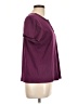 Unbranded Burgundy Short Sleeve Top Size L - photo 4