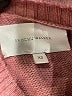 Brochu Walker Color Block Pink Wool Pullover Sweater Size XS - photo 6