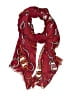 Unbranded Paisley Burgundy Red Scarf One size - photo 1