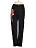 Unbranded Floral Black Casual Pants Size S - photo 1