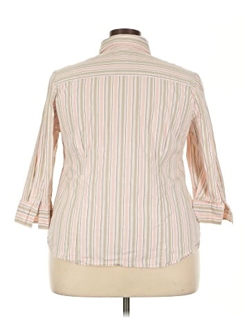 Kim Rogers 3/4 Sleeve Button-Down Shirt (view 2)