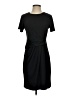 Nine West 100% Polyester Solid Black Cocktail Dress Size S - photo 1