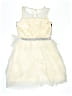 BCBGirls 100% Polyester Ivory Dress Size 8 - photo 2