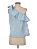 Vineyard Vines Blue Sleeveless Blouse Size 4 - photo 2