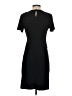 Nine West 100% Polyester Solid Black Cocktail Dress Size S - photo 2
