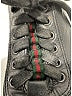 Gucci 100% Leather Black Sneakers Size 5 1/2 - photo 4