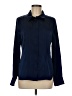 The Noli Shop 100% Polyester Blue Long Sleeve Blouse Size M - photo 1