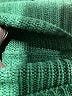 Unbranded 100% Acrylic Solid Green Turtleneck Sweater Size M - photo 7