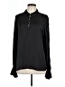 Paige 100% Polyester Black Long Sleeve Blouse Size L - photo 1