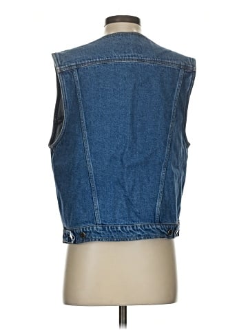 Eddie Bauer Denim Vest (view 2)
