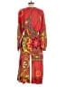 Rhode Print Red Jumpsuit Size XS - photo 2