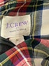 J.Crew Plaid Red Long Sleeve Button-Down Shirt Size M - photo 7