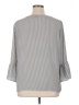 Como Vintage 100% Polyester Gray 3/4 Sleeve Blouse Size XL - photo 2