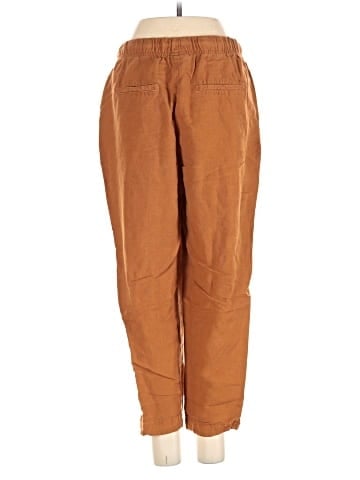 LOFT Beach Linen Pants (view 2)