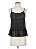 Soprano Black Sleeveless Top Size S - photo 1