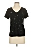 Guess Stars Black Short Sleeve Top Size S - photo 1