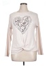 Truself Ivory Long Sleeve T-Shirt Size 1X - photo 1