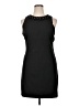 Sam Edelman Solid Black Cocktail Dress Size 14 - photo 1