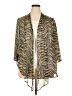 JM Collection 100% Polyester Tan Kimono Size 2X - photo 1
