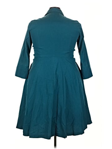 J. Peterman 3/4 Sleeve Button-Down Shirt (view 2)