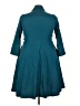 J. Peterman Teal 3/4 Sleeve Button-Down Shirt Size 18 - photo 2