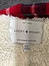 Lucky Brand 100% Cotton Plaid Red Jacket Size L - photo 6