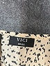 VICI 100% Polyester Animal Print Ivory Cocktail Dress Size S - photo 7