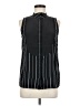 Equipment 100% Silk Black Sleeveless Silk Top Size M - photo 1