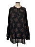 Ann Taylor LOFT 100% Polyester Black Long Sleeve Blouse Size 26 waist - photo 1