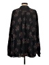 Ann Taylor LOFT 100% Polyester Black Long Sleeve Blouse Size 26 waist - photo 2