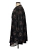 Ann Taylor LOFT 100% Polyester Black Long Sleeve Blouse Size 26 waist - photo 5