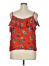 Old Navy 100% Rayon Orange Sleeveless Blouse Size XL - photo 2