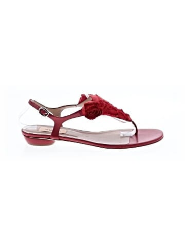 Valentino Rose Thong Sandals (view 1)
