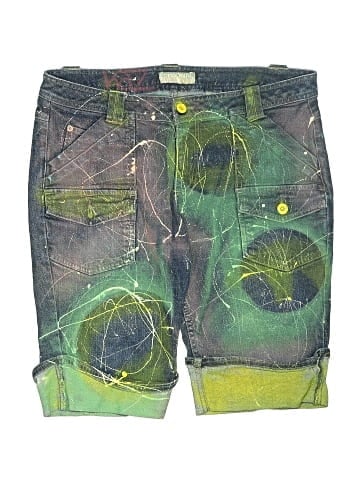 Personal Identity Denim Shorts (view 1)