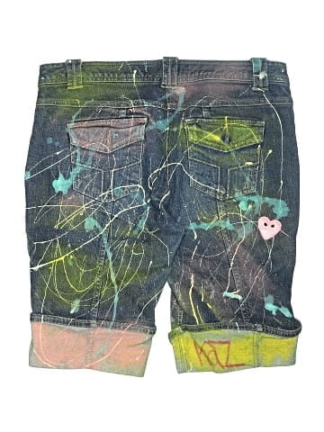 Personal Identity Denim Shorts (view 2)