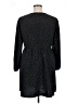 POPSUGAR 100% Polyester Polka Dots Black Casual Dress Size XL - photo 2