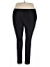 City Chic Solid Black Active Pants Size 18 Plus (M) - photo 1